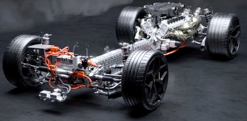 Силовая установка Lamborghini Revuelto